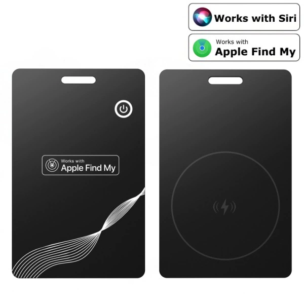 Findmy подходит для Apple Find Locator Tracker ультратонкая беспроводная зарядная карта Airtag умное противоугонное устройство