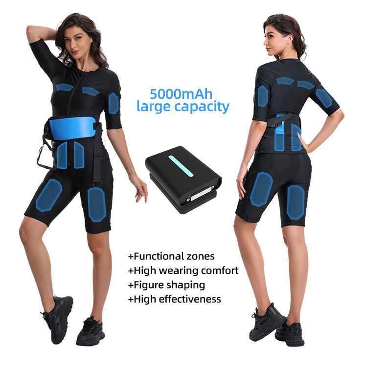 Gym XBody EMS Slimming Dry Training Suit Double Split Leotard Fitness EMS Stimulus Training Suit Gym XBody EMS Slimming Dry Training Suit Double Split Leotard Fitness EMS Stimulus Training Suit