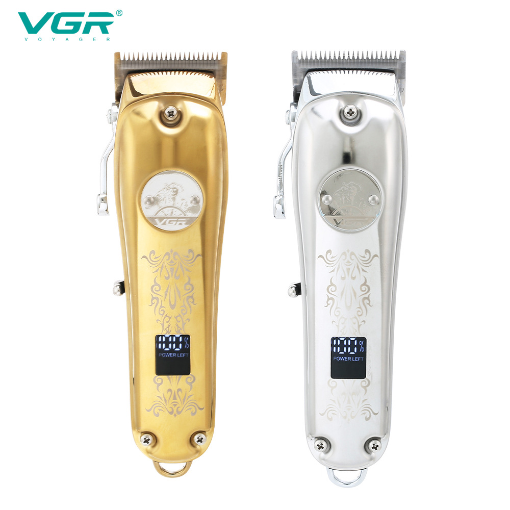 Retro Hair Clipper with LCD Display Engraving Exclusive Quality Assurance Home Appliances Personal Care_voghion.com