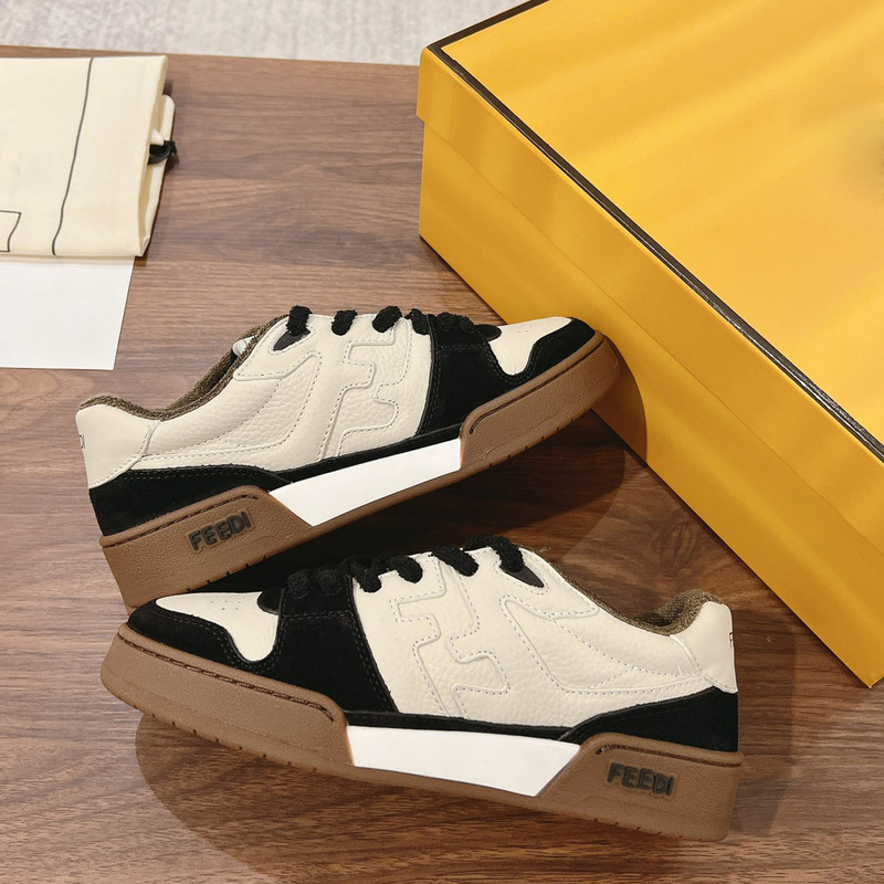 In-Stock Top Version Celebrity-Style Fd Brand Match Series Couple Casual Sports Sneakers Men's Thick-Soled Panda Shoes Women's
