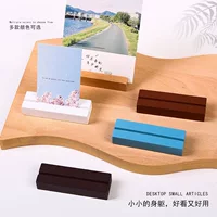 Wooden simple postcard, table photo, factory direct supply