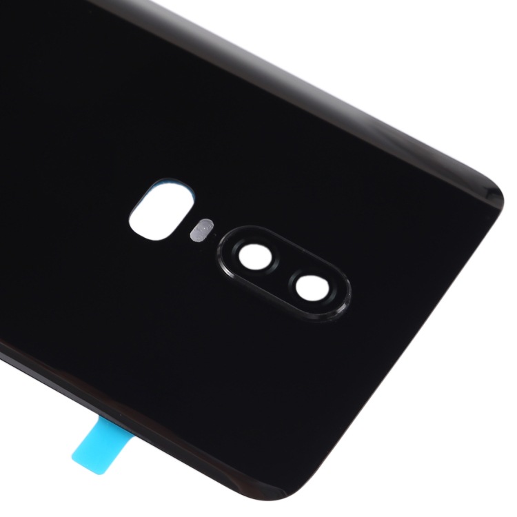 Aplicable para OnePlus 6 cubierta trasera de batería brillante