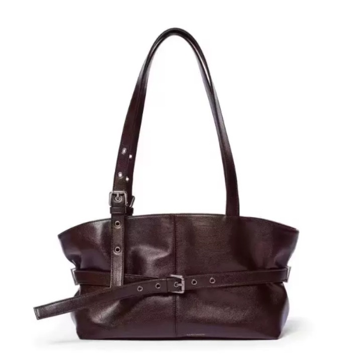 Ond Samooh estilo coreano de moda de mujer brazo locomotora bolso de hombro bolso ajustable de bolsillo