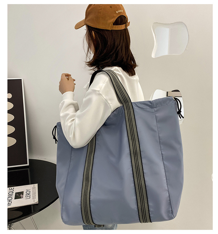 Women's Streetwear Solid Color Oxford Cloth Waterproof Travel Bags display picture 1