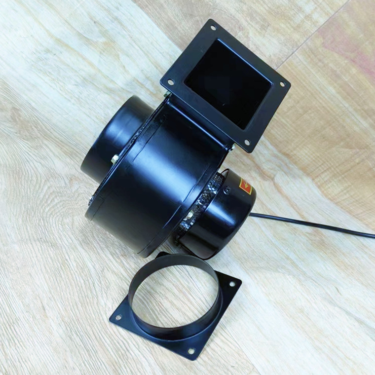 CY120壁炉排烟尘管道风机 木工锯末除尘抽吸风机 强力送风鼓风机