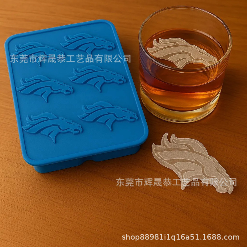 国境を越えた新しいサッカーチームSilicone Ice Moldサッカーチームのシリコン氷型|undefined
