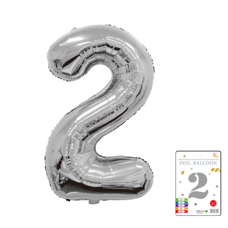 Globo digital de 32 pulgadas, embalaje de tarjeta de papel independiente, versión estadounidense, película de aluminio delgada, embalaje fino, papel de aluminio, globo de cumpleaños