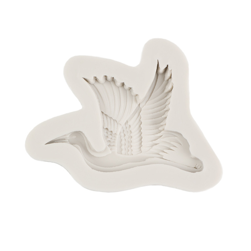 Baihe silicona fondant chocolate DIY molde animal pastel de hornear herramienta decoración adornos