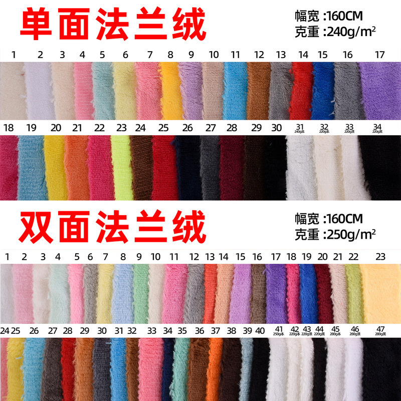 Spot Single-Sided Double-Sided Flannel 380g Coral Velvet Thickeneded Plush Pajamas Blanket Home Textile Coral Velvet Fabric