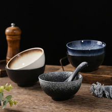 简约小号陶瓷碗汤碗家用餐厅调料碗早餐碗创意日式米饭碗吃饭碗