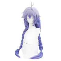 Wig cosplay, long braided style, one size (multiple character designs)
