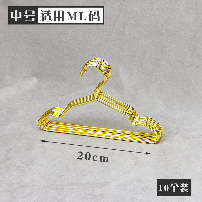 Mascota percha perro ropa mini metal pequeño percha oro gato Teddy pantalla ropa suspensión mascota Tienda ropa soporte