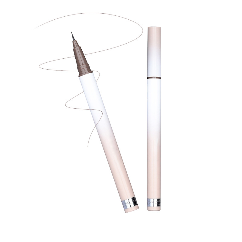 翠黛工厂定制黑色极细液体水眉笔显色持久防水不晕染加工OEM