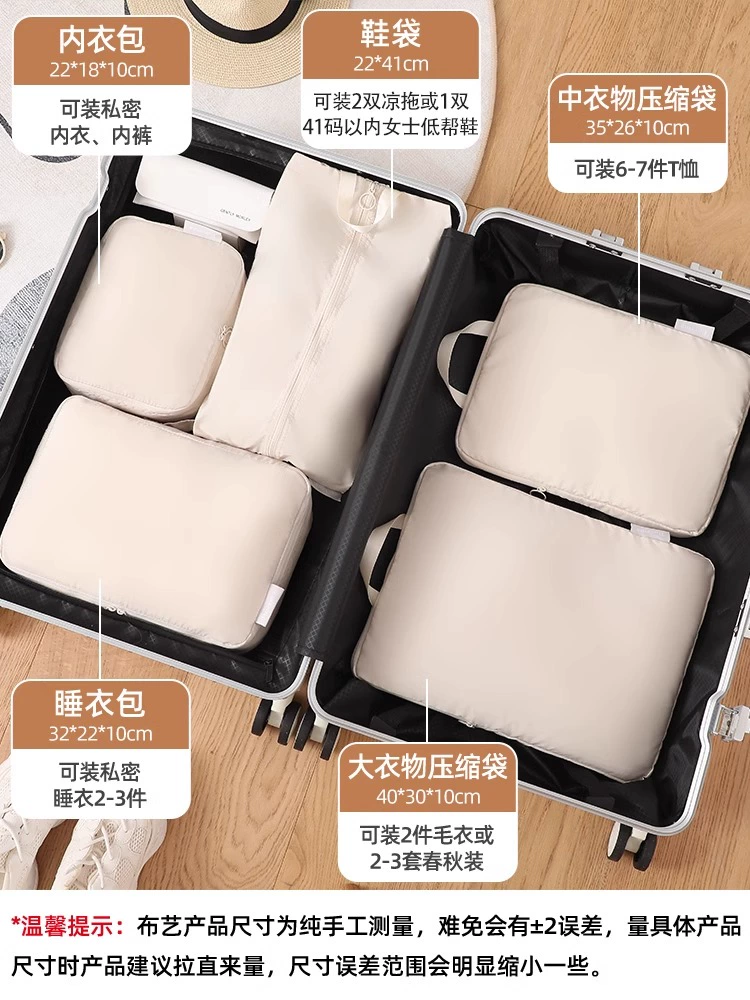 Storage bag for traveling, suitcase, underwear, handheld container