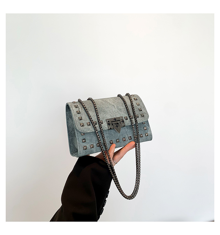 Borsa per donna 2024 nuova versione coreana piccola borsa a tracolla quadrata con tracolla singola, borsa da donna versatile alla moda,_voghion.com