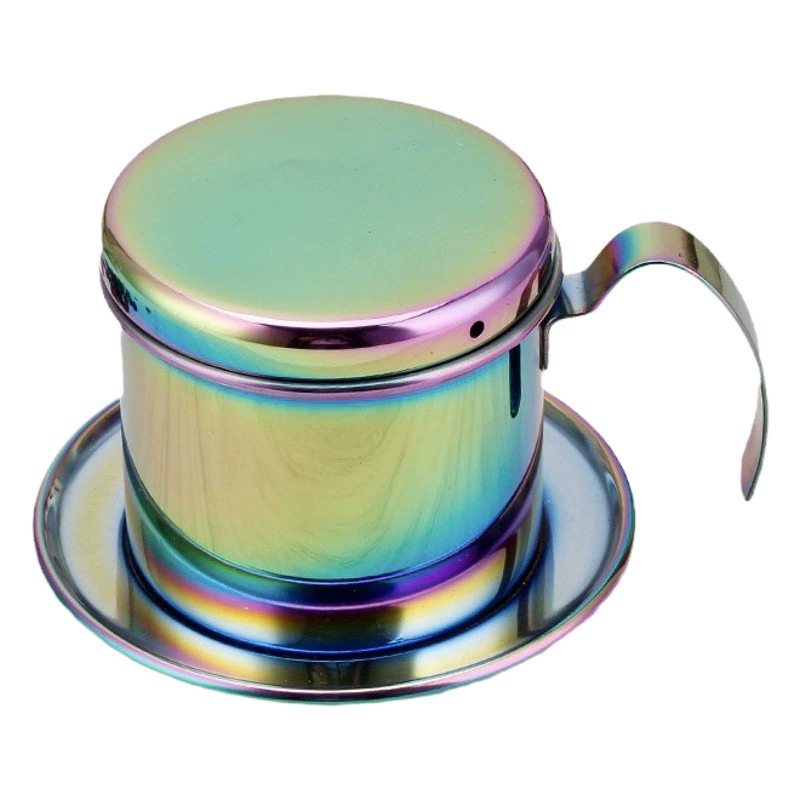 Фабрика прямых продаж вьетнамский кофейный капельный чайник домашний кофейный фильтр из нержавеющей стали ручная чашка для кофейного фильтра