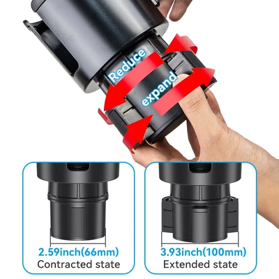 Beverage Holder Car Large Two-in-One – Car cup holder/beverage holder