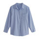 Spot 2022 Korean Style New Sunscreen Silk Slide Drop Sense Sunscreen Long Sleeve Loose Shirt