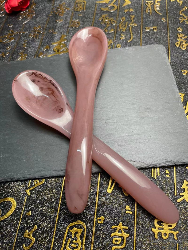 蜜蜡树脂精油勺刮痧勺按摩勺子美容工具-阿里巴巴