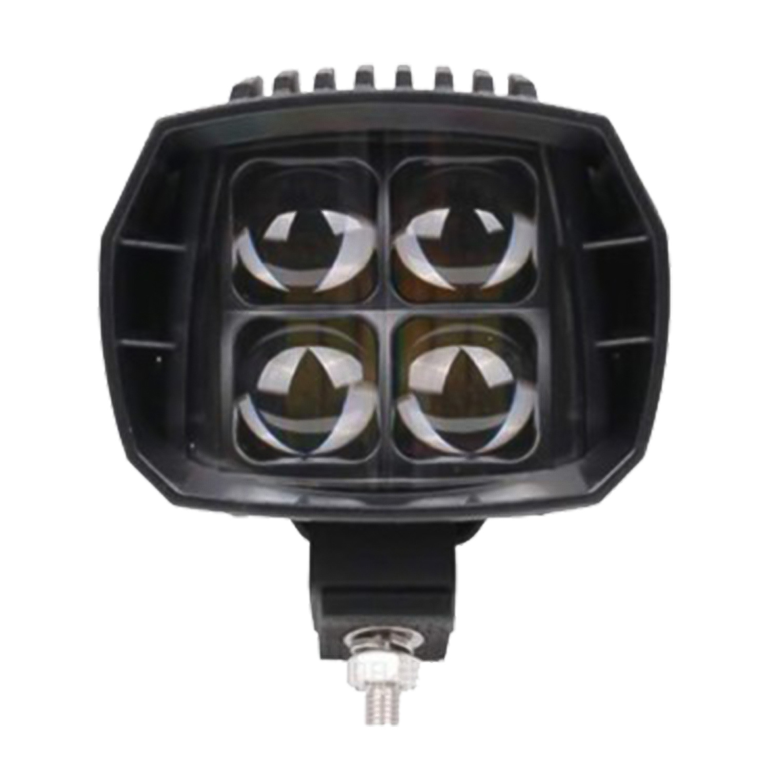 Luz DE TRABAJO LED40W cuadrada de 4 pulgadas Luz de coche proyector de luz de vehículo todoterreno Luz de coche modificada Luz de coche de alta potencia image 6