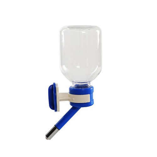 Wall-mounted pet waterer, dog cage hanging ball rabbit pet water bottle, dog automatic waterer