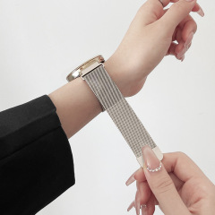 適用華為gt4/5バンド金属磁気吸引ミラノwatch4/3pro腕時計バンドgt3女性41mmバンド