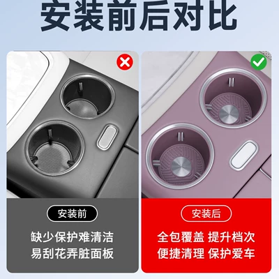 Car cup holder/beverage holder – holder covers