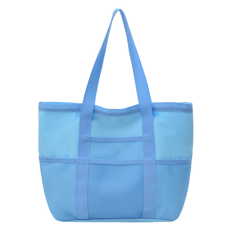 Bolso de Hombro y Mano Transpirable de Malla para Playa de Nailon de Gran Capacidad image 12