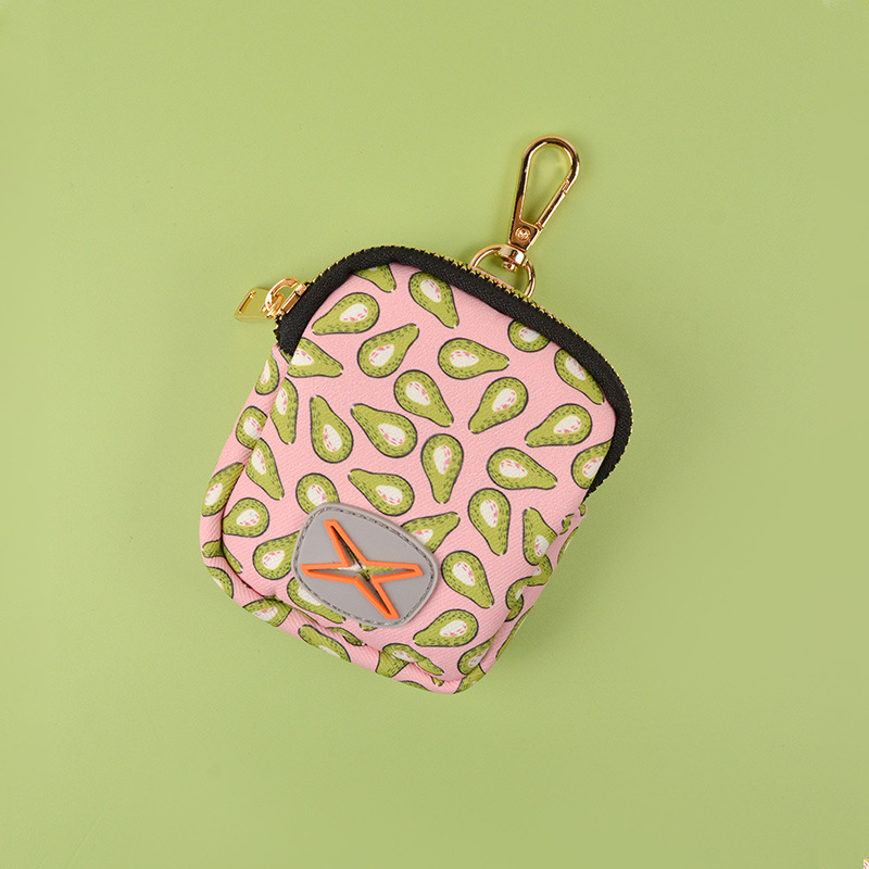 쓰레기 봉투 핑크 아보카도