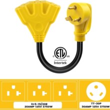 �S�ҹ������R�dͬ���Դ�����^��TT-30P to 3X5-20R �Դ�����^