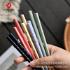 Japanese wooden chopsticks home use from natural wood, Scandinavian tableware, Nordic style