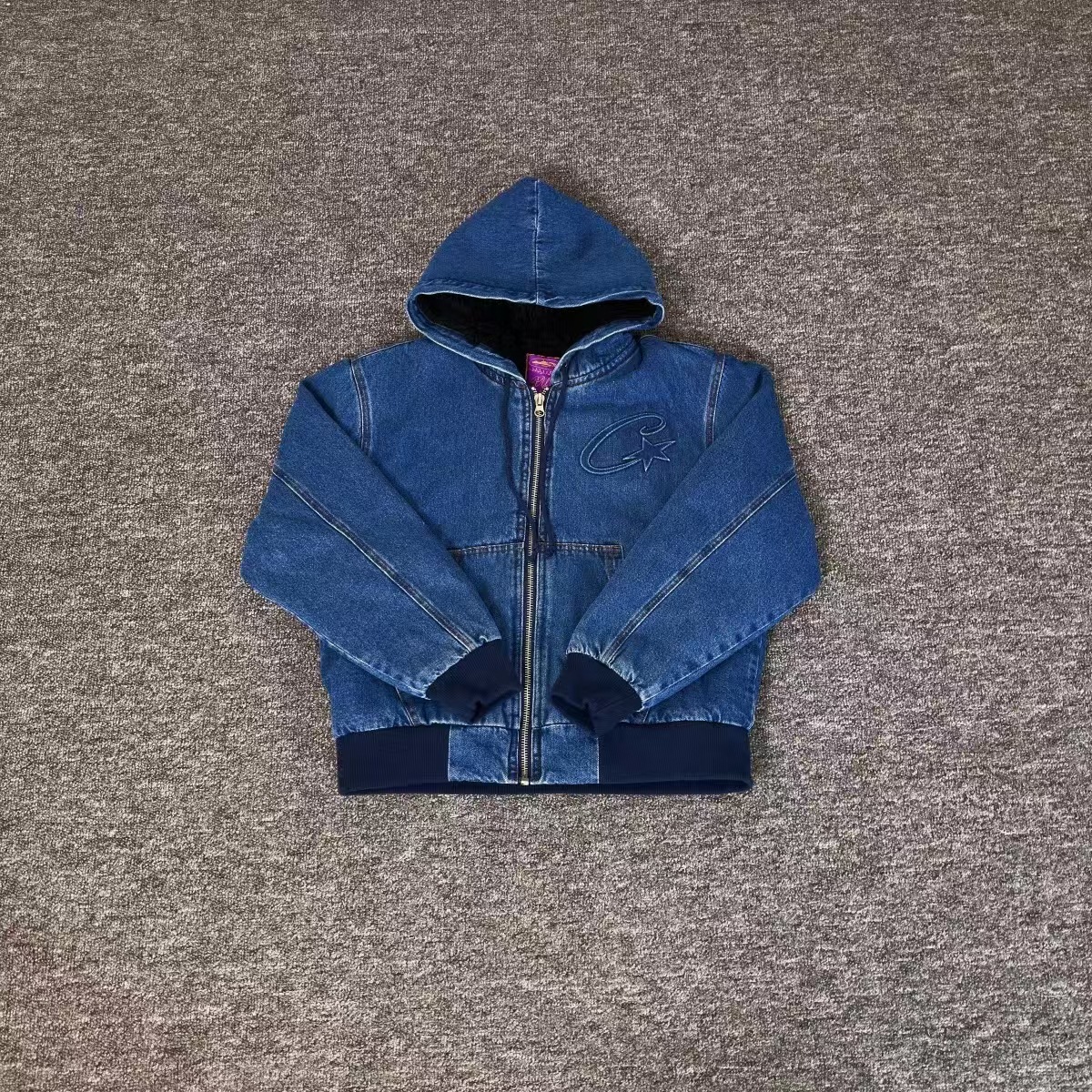 8025 다크블루 탑