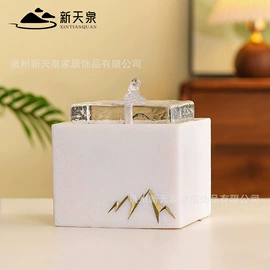 流水摆件;招财摆件;树脂工艺品