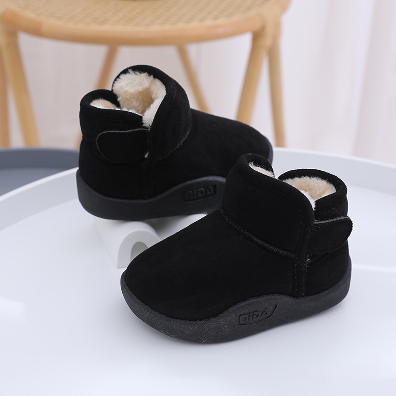 Childrens Snow Boots With Plush Insulation For Boys And Girls_voghion.com