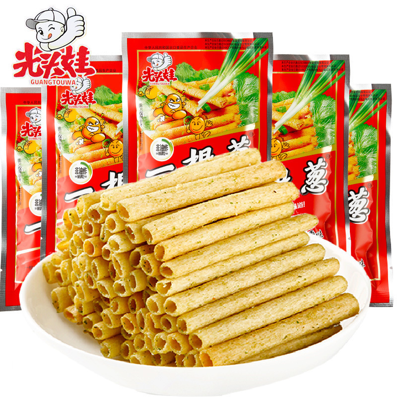 8090年代生まれの子供時代の懐かしい1本の玉ねぎ、数銭のスナック、キャンパスの膨化食品、オフィスの包装、クラシック|undefined
