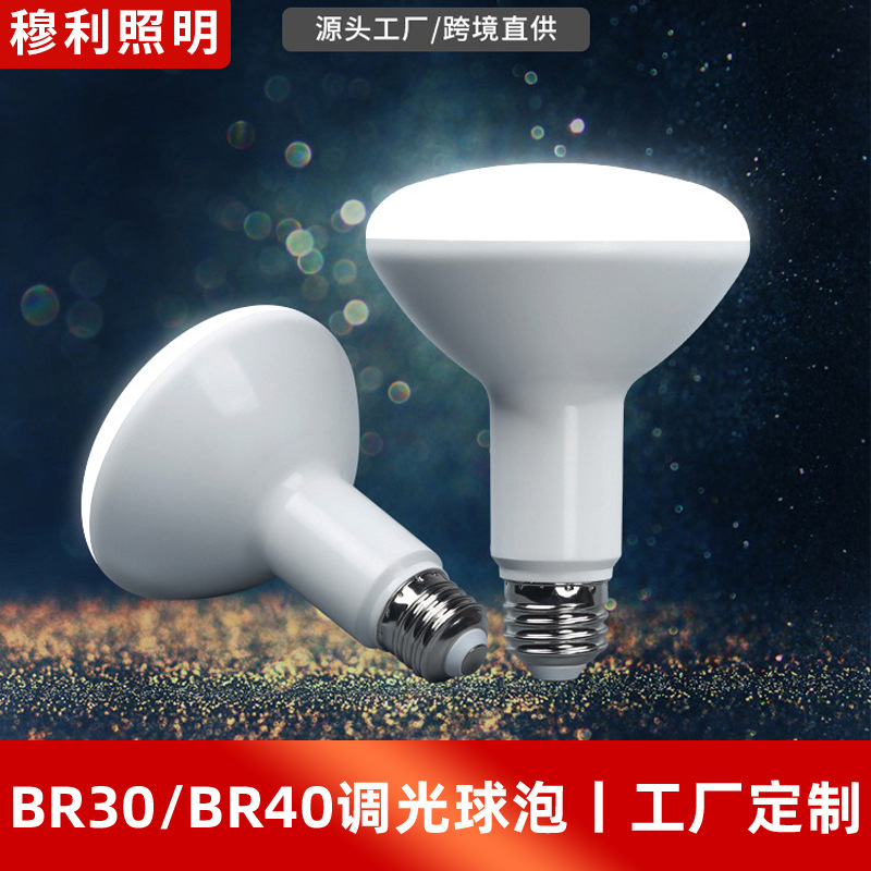 Customized Br30Br40 Dimming Bulb Led Dimming Bulb 9W15W 120/230V Cross-Border North American Bulb Customized Br30Br40 Dimming Bulb Led Dimming Bulb 9W15W 120/230V Cross-Border North American Bulb