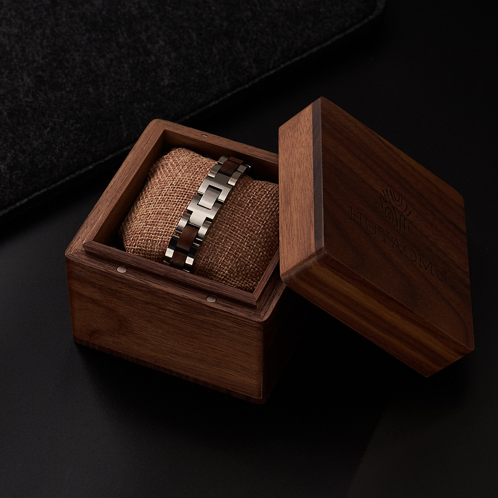 48g Weight Bracelets Classification Wood Chain Material 1 Piece Quantity Holiday, Daily Occasion Wood Material Geometric Pattern Men's Gender Vintage Style, Simple Style Style Vintage Style Simple Style Geometric Wood Men's Bracelets Men's Chain Bracelets 无