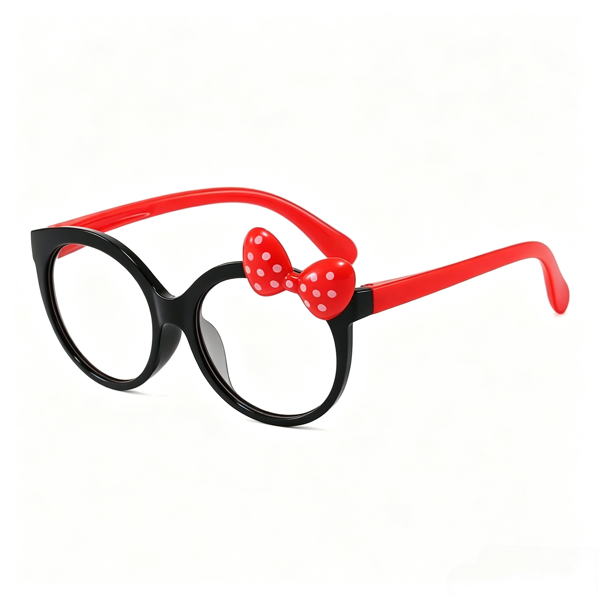 Korean-style bowknot children's sunglasses for boys and girls, candy-colored frames, new fashionable children's eyewear