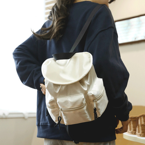 Minority design lightweight outdoor travel backpack 2025 new casual versatile Korean girls' school bag shoulder bag 