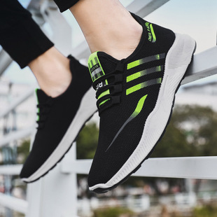 2025 Spring Men's Shoes Dropshipping Wholesale Summer and Autumn New Sports Mesh Trendy Shoes Breathable Men's Casual Shoes