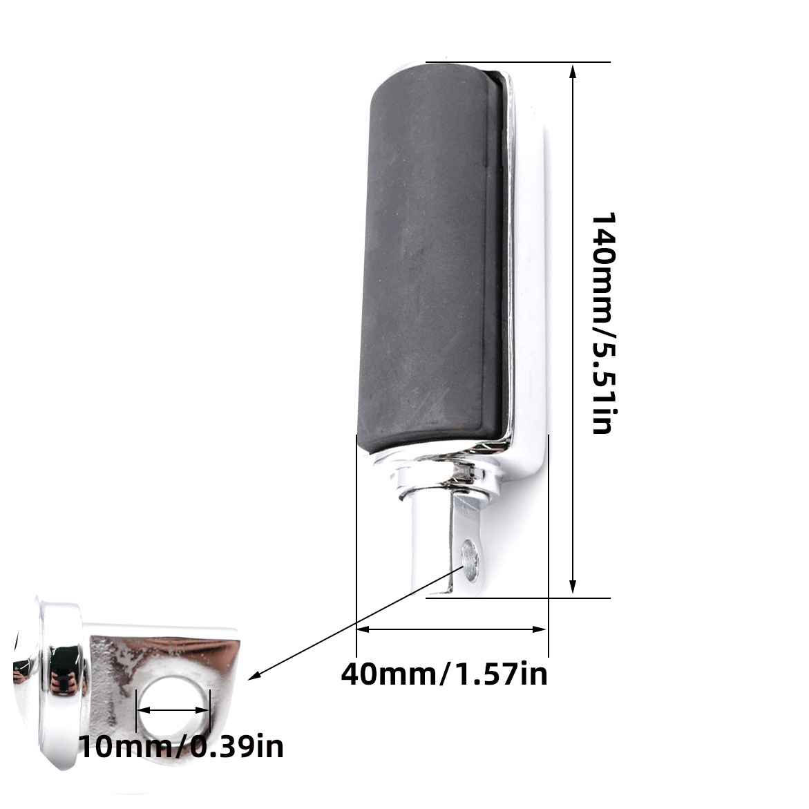 Suitable for Harley CNC Modified Pedal Motorcycle Rear Pedal Rear Passenger Pedal
