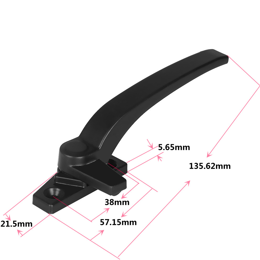 老式加厚斷橋鋁合金窗戶把手塑鋼窗拉手鎖扣跨境窗把手50門窗執手