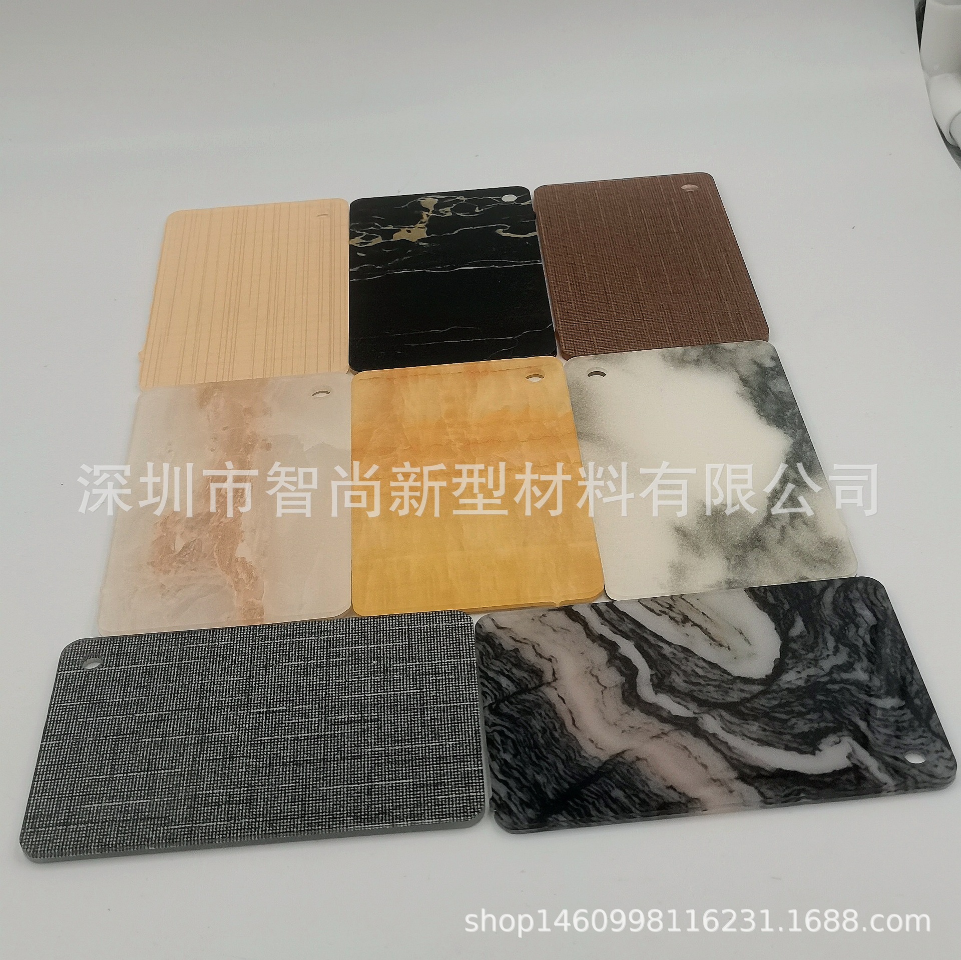 大理石纹亚克力板艺术家居展示架灯饰欧美晚宴包屏风装潢有机玻璃