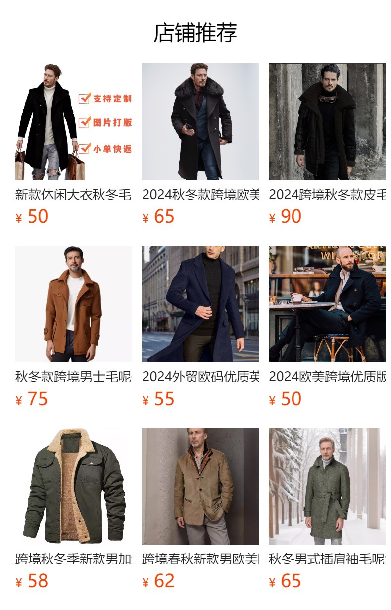 预览状态下无法点击,发布后,可点击跳转到对应的商品页面