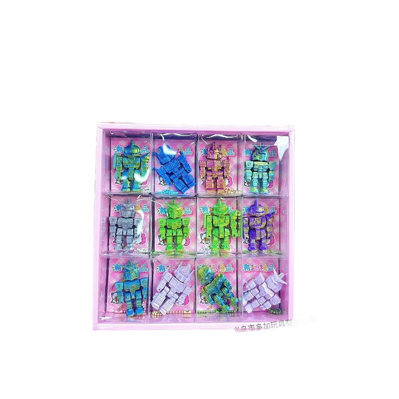 24入3d打印变形金刚挂件益智玩具创意机器人钥匙扣关节可活动儿|undefined