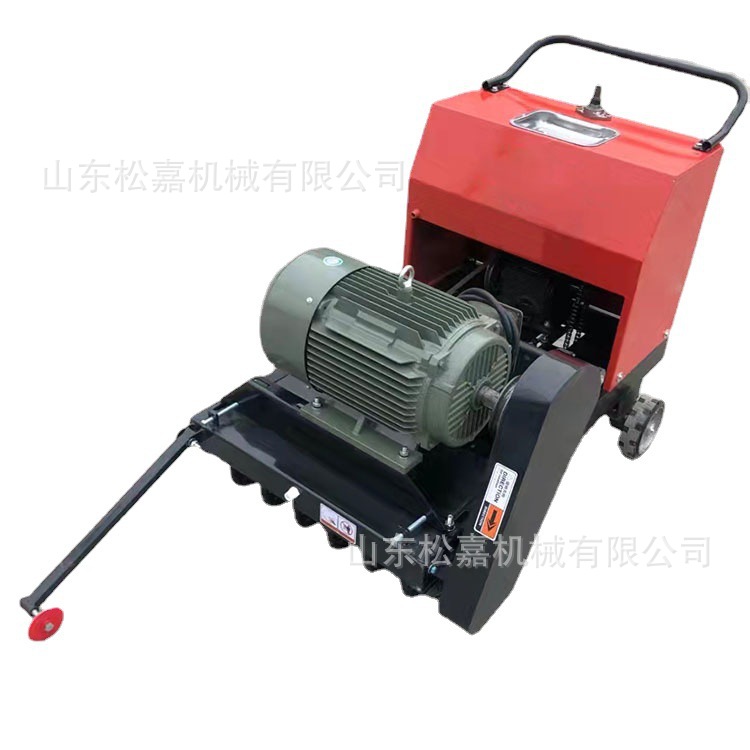 Máquina automática de corte y corte de pavimento de hormigón granja máquina de corte y corte de tierra caminando automáticamente