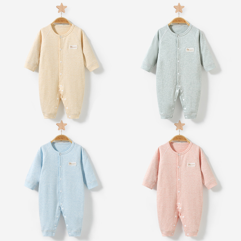 Mono para bebé para primavera, otoño e invierno, pijama de invierno de algodón puro para recién nacido, mono unisex, traje para gatear, ropa de bebé. image 2