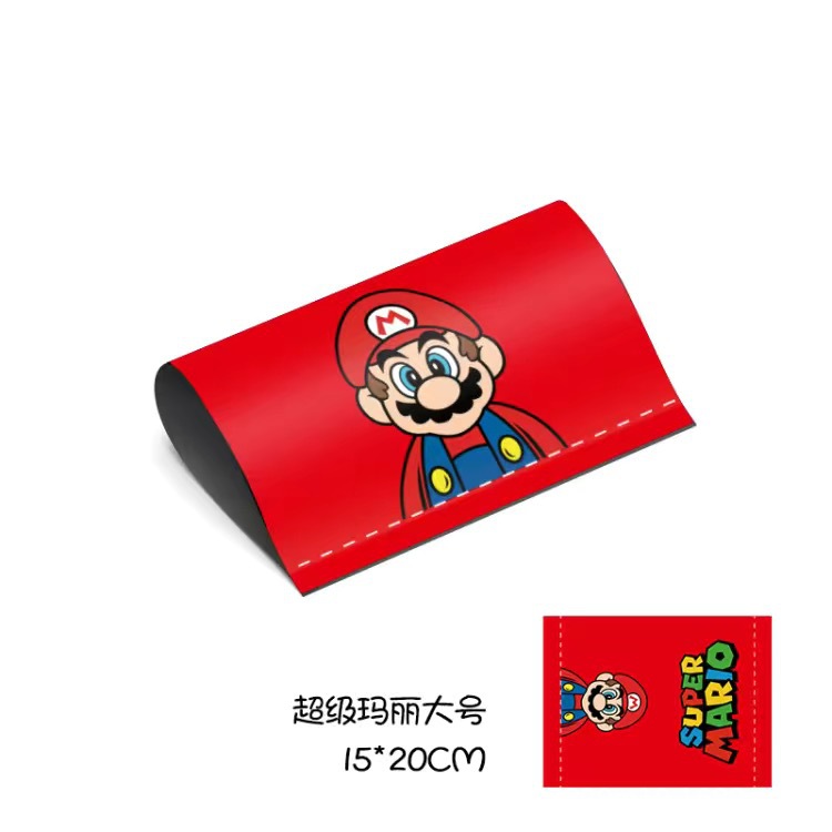 Super mario red letters