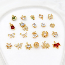 18k�����ǰײ�΢��ʯ��� ������朒�� diy�朶���D103