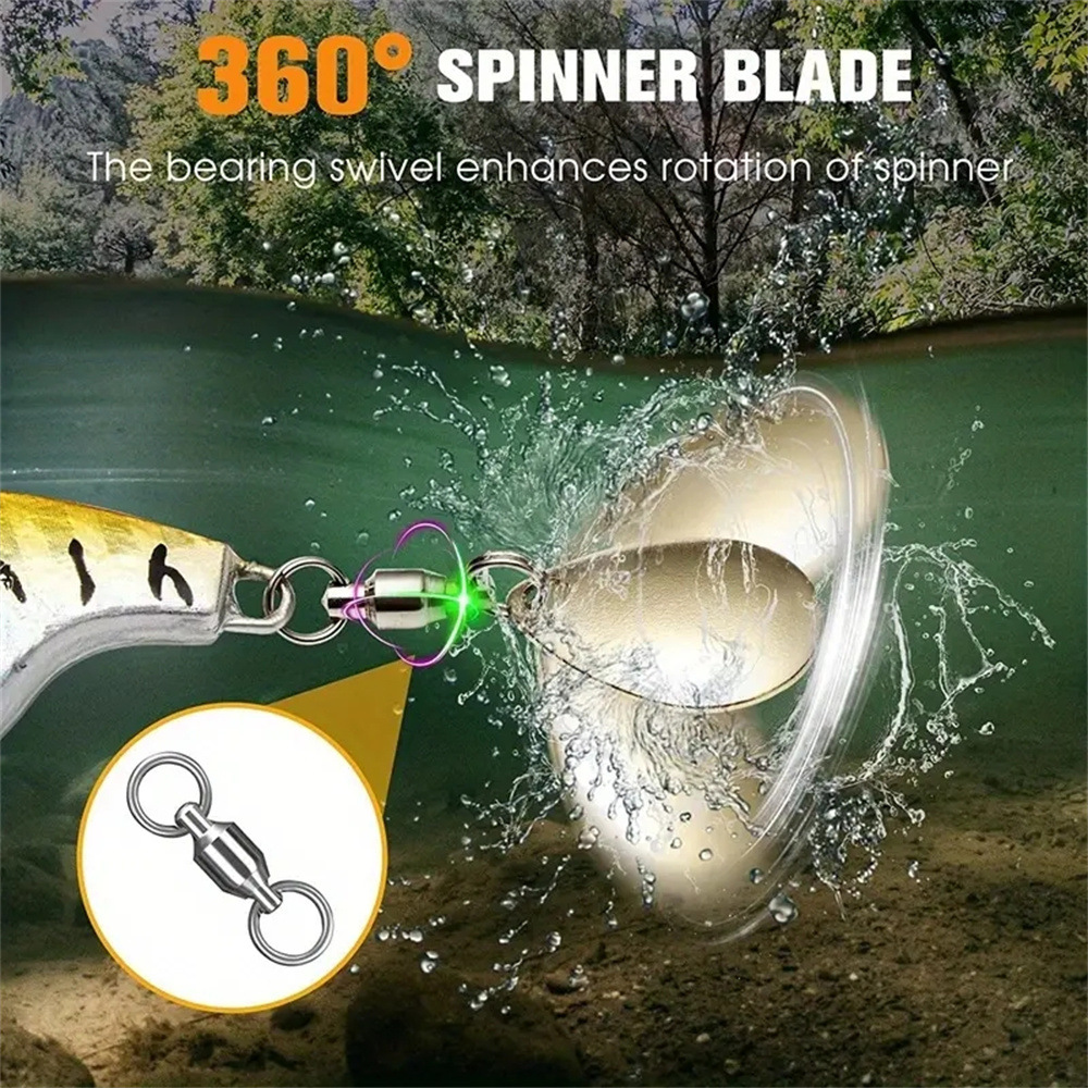 Luya bait rotating sequins vibration small whirlwind VIB bait box metal sea fishing freshwater bait bait fishing equipment 2